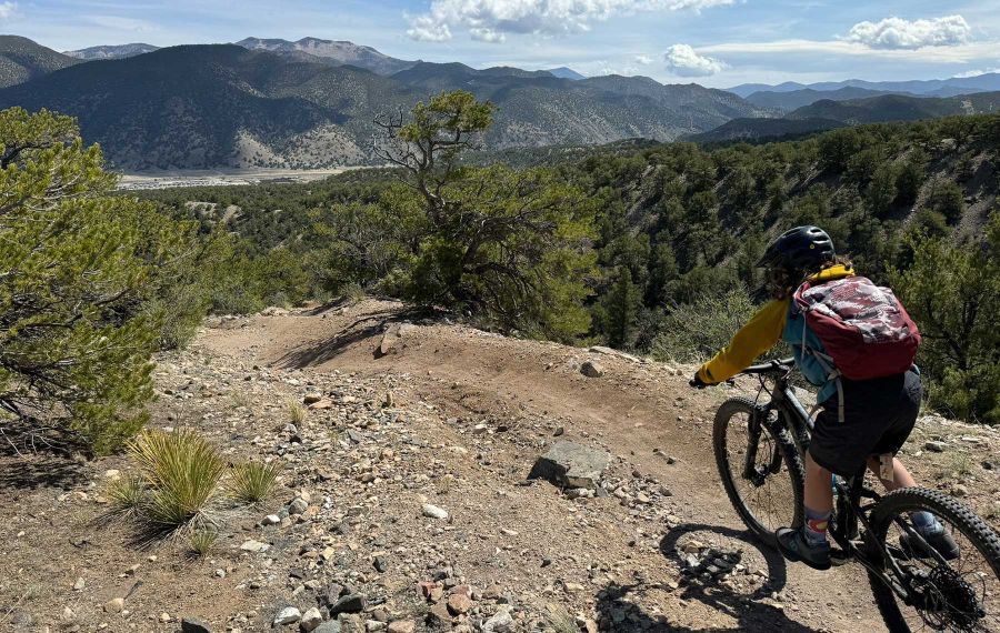 mountain bike trip to Salida, CO